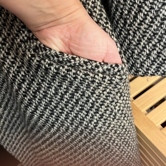 Xception Vintage Canadian made oversized L XL wool blend coat tweed - Picture 9 of 16